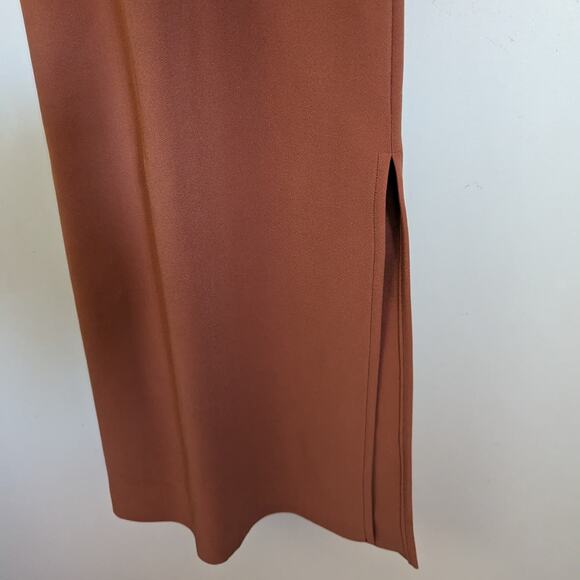Bec & Bridge Alba Cut-Out Midi Dress in Terracotta, Size 4 - Picture 6 of 9